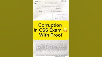 Corruption in CSS EXAM | SOLD Answer Sheets of CSS | Reported Case of Corruption in CSS EXAM