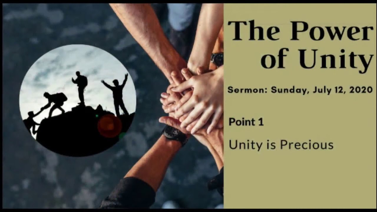 presentation on power of unity