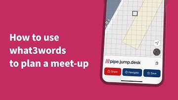 How to use what3words to plan a meet-up