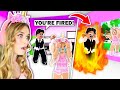 I GOT FIRED So I SET My BOSS On FIRE In Brookhaven! (Roblox)
