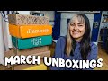 March book unboxing illumicrate fairyloot special editions  new releases 2024  ad