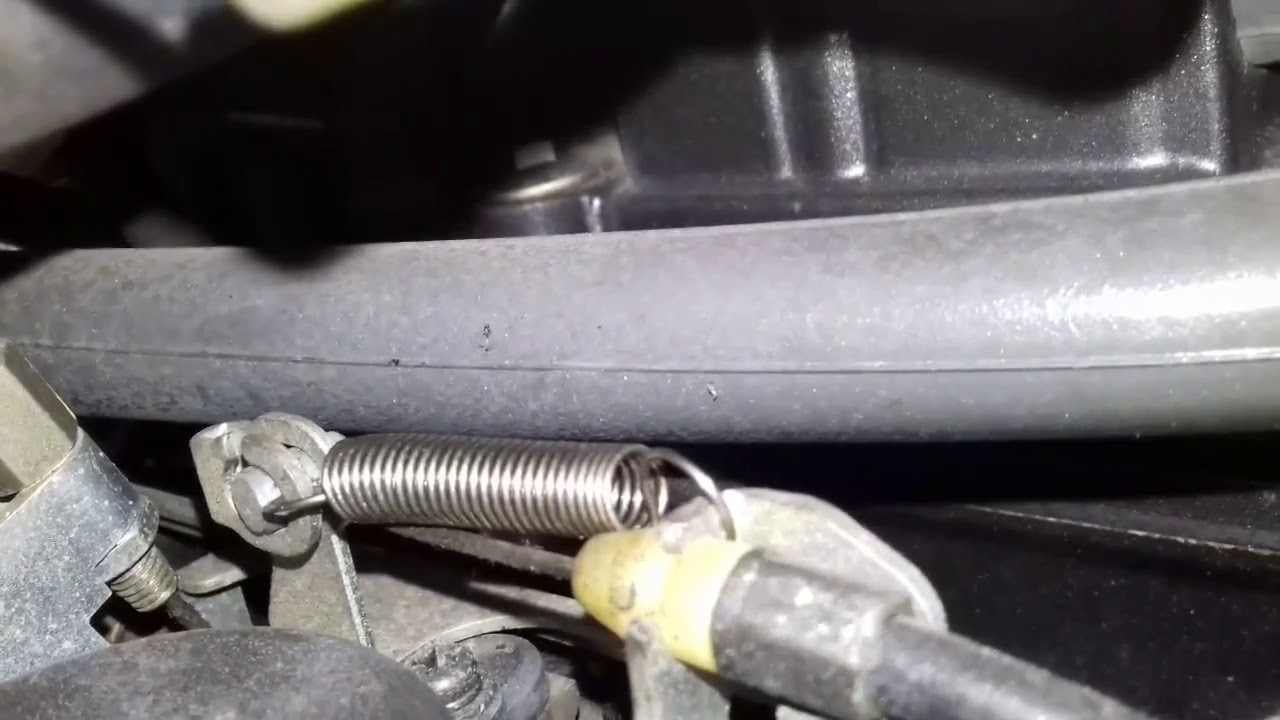 Honda CBF factory problem choke not hanging fixed with one spring