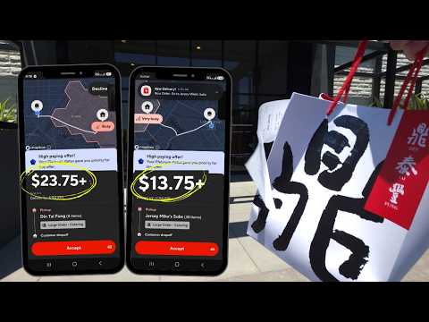 High Paying Orders as a Platinum DoorDash Driver