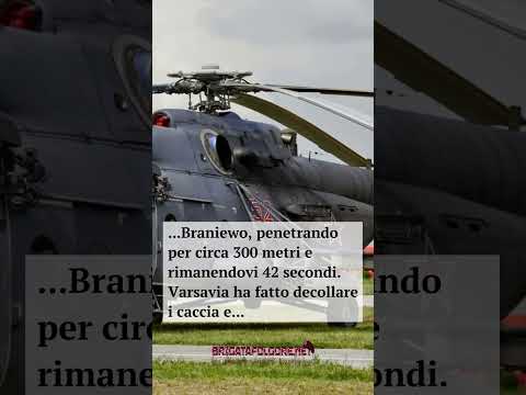 Video Elicottero militare russo viola lo spazio aereo della Polonia: Varsavia fa decollare i caccia