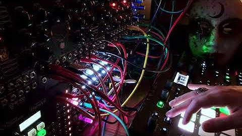 Techno live jam #20 Elektron Analog Rytm MKII + Modular