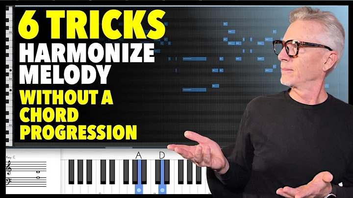 Harmonize Melody 6 Different Ways - No Chord Progression needed!