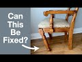 Breaking Acacia Wood Chairs - How to Repair Breaks | Woodworking