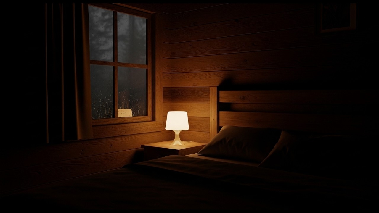 Can’t Sleep 30 Minutes Soft Rain White Noise for Insomnia