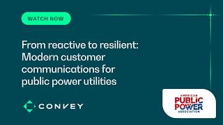 From reactive to resilient: Modern customer communications for public power utilities