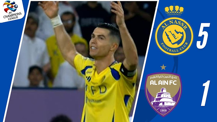 اهداف مباراة || النصر  5-1  العين  || دوري ابطال اسيا 2024- مباراة اليوم