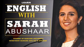 HIGHLIGHTED ENGLISH SPEECH | LEARN ENGLISH WITH SARAH ABUSHAAR