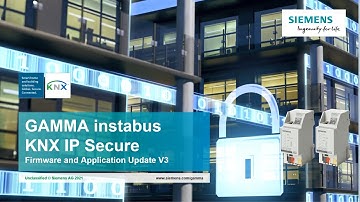 2.6 Siemens KNX IP Secure devices update V3