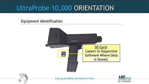 2. Ultraprobe 10,000 Equipment Orientation