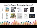 2022 Teacher Appreciation Year-End Giveaway!