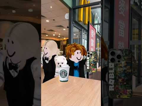Bacon Hair and Coffee Dog in Roblox Brookhaven