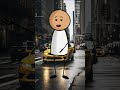 Le chauffeur de taxi veux son course #humour #drole #sketch #animation