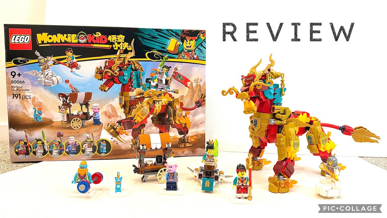 2025 LEGO Monkie Kid 80066 Mythical Creature Qilin REVIEW!!! - YouTube