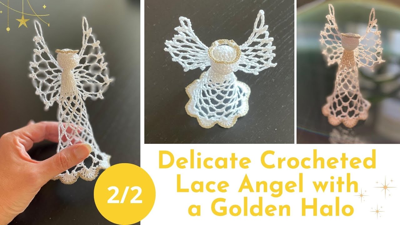 ✨Charming Lace Angel✨Beginner Friendly Crochet✨Cute Little