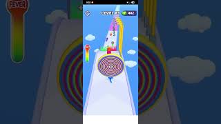 Layer Man 3D: Run & Collect Level 83 Gameplay Walkthrough Android #Shorts