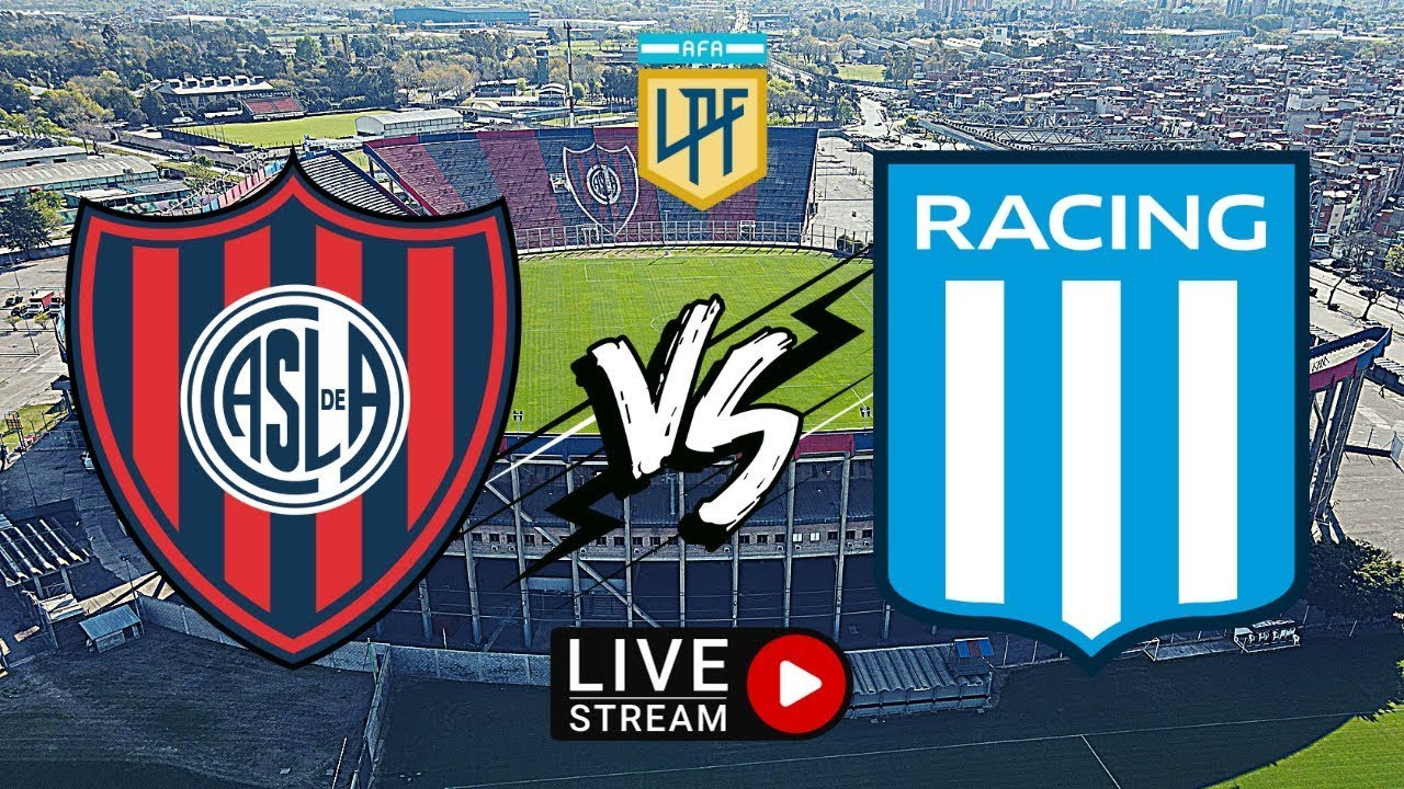 San Lorenzo x Racing Club - Liga Profesional| 🔴 AO VIVO - Partida ...