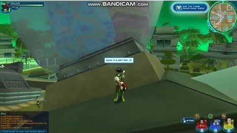 Fusionfall retro 2010 glasses in time squad event