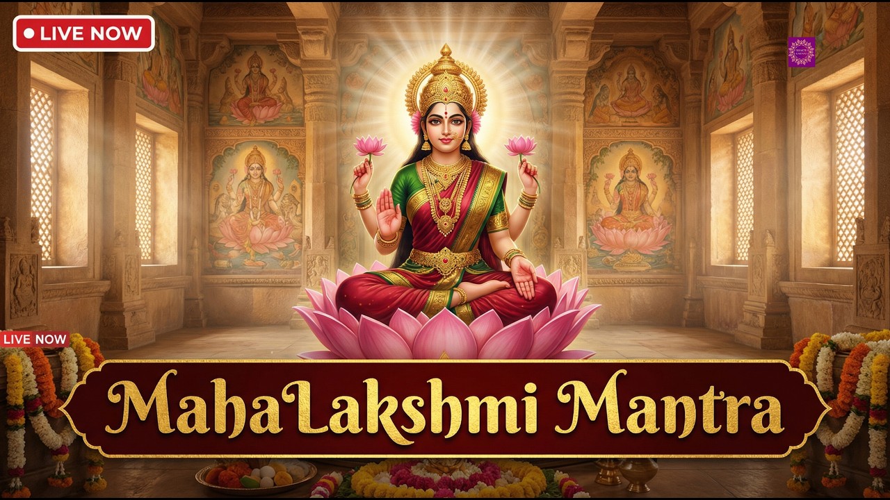 🔴 LIVE: Powerful Laxmi Mantra for Money & Wealth | Om Mahalaxmi Namo Namah