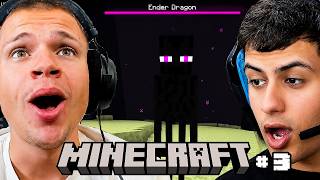 PLAYING HARDCORE MINECRAFT UNTIL WE BEAT IT