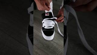 The How To Lace Vans Knu Skool  Guide For Everyone #shorts