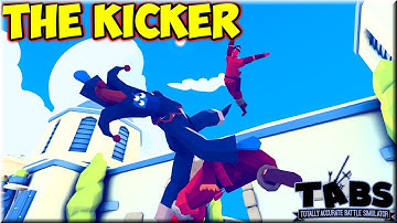 Ultimate! The Kicker vs Every Unit + Bonus + Bobnus - TABS MODS Unit Possession Update