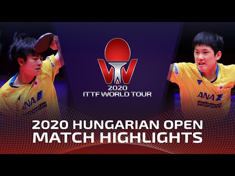 Tomokazu Harimoto vs Yukiya Uda | 2020 ITTF Hungarian Open Highlights (Final)