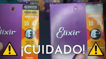 Cuerdas Elixir FALSAS vs ORIGINALES. ¿Nos han estafado?