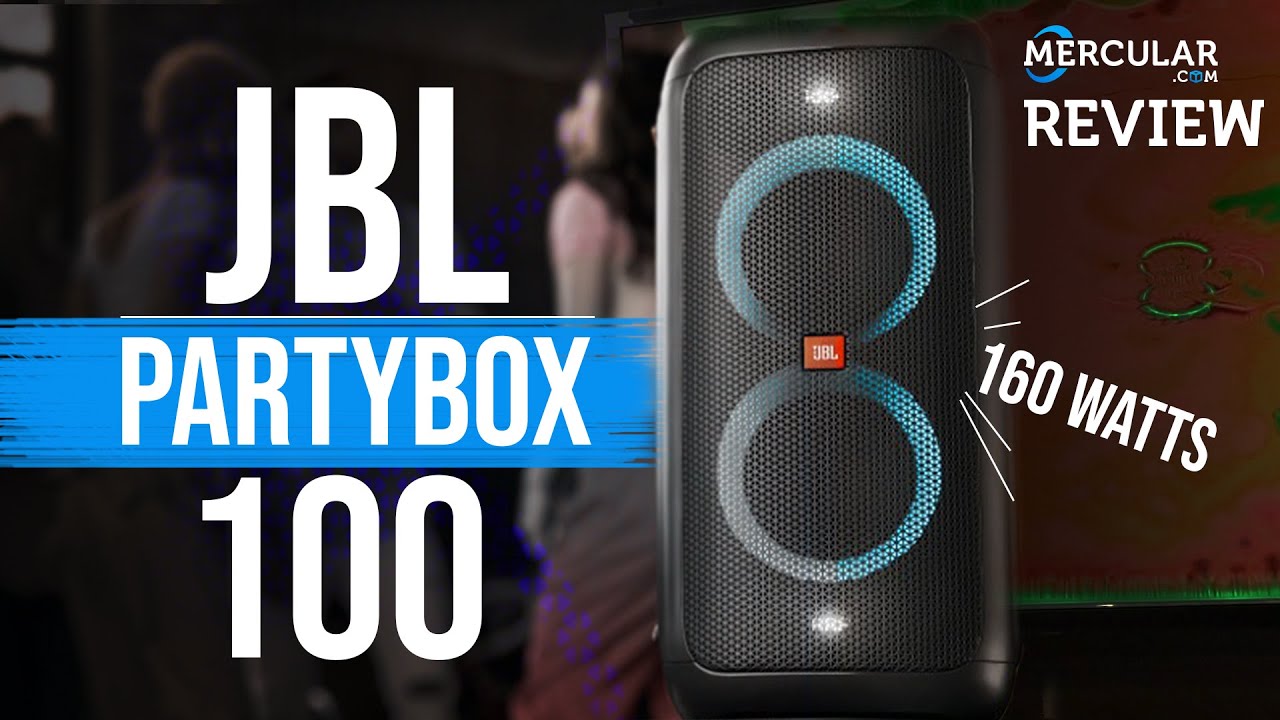 รีวิว JBL PartyBox 100 - โครตลำโพงปาร์ตี้ รุ่นน้องเล็ก ราคา 12,900 บาท