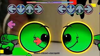 FNF Geometry Dash 2.0 vs Geometry Dash 2.3 Sings Sliced I Fire In The Hole Mods- Friday Night Funkin