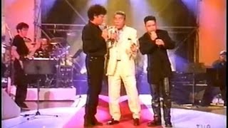 GILBERT BÉCAUD, ROBERT CHARLEBOIS & ÉRIC LAPOINTE 🎤 Quand les hommes vivront d'amour (Live) 1999 chords