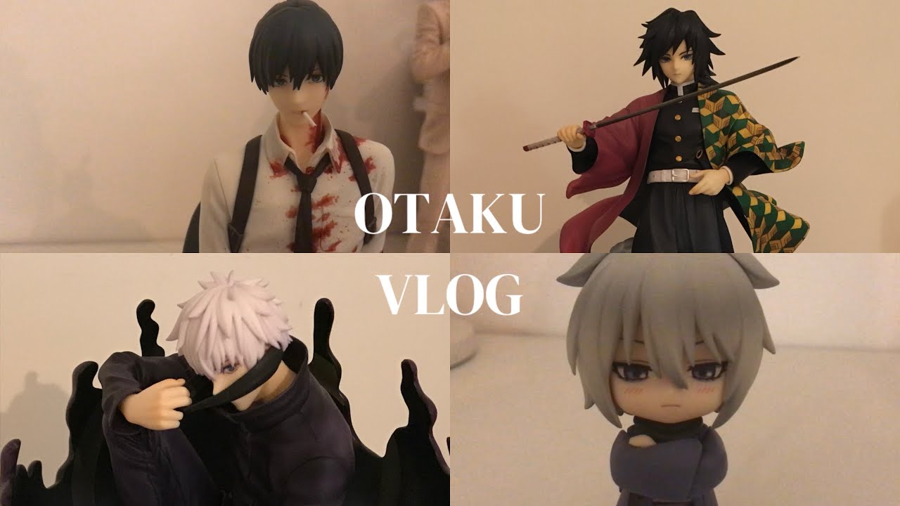 [ 오타쿠 브이로그 ] 신입 오타쿠 인사올리겠습니다⋆. 𐙚 ̊    / 주술회전/ 주술회전 피규어/ 체인소맨/ 오신령/ 동물의 숲 리멘트/ 윈드브레이커/ 피규어깡📦