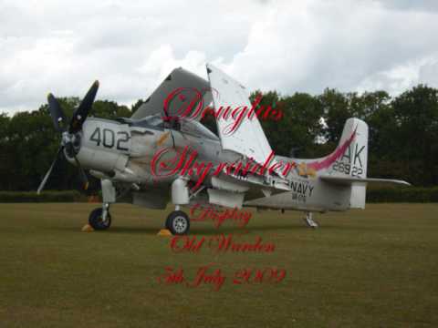 Douglas Skyraider Display - Old Warden 5/7/09