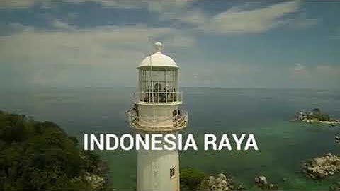 Indonesia Raya (visual video with intro and text)