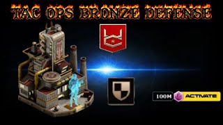War Commander Tac Ops Bronze defense Boost. War Commander Tac Ops Bronze defense Boost.
