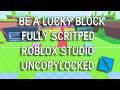 [FREE] Be a Lucky Block - FULLY SCRIPTED | Roblox Studio