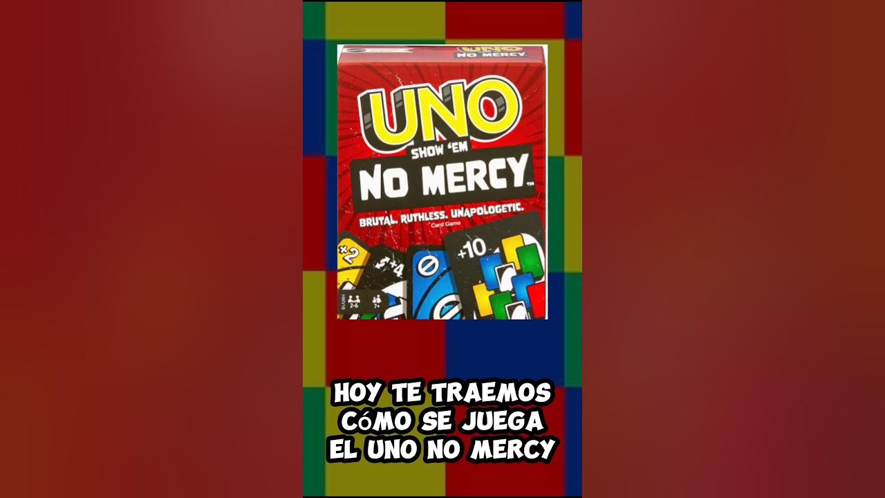 UNO No Mercy o Uno sin piedad #uno es el nuevo juego de cartas MAS TOX, uno flip
