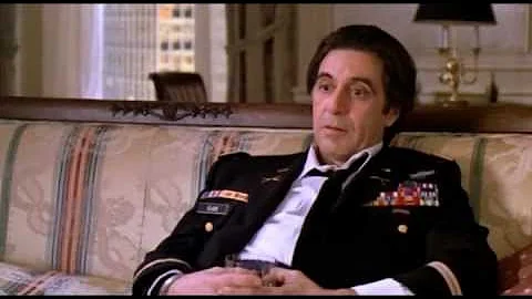 Scent of a woman Al Pacino - Scent of a woman scene