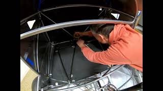 RANS S-21 (053) Floorboard insulation and installation