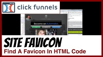 ClickFunnels 1.0 - How to Find An Icon In A Webpage