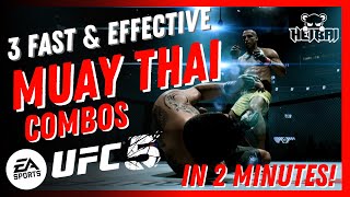 UFC 5: Master 3 Muay Thai Combos IN 2 MINUTES !