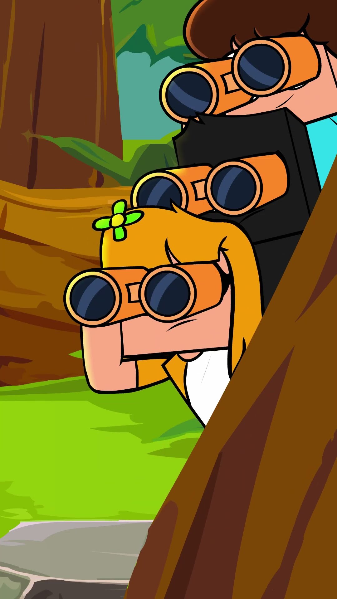 O CREEPER SÓ QUERIA OLHAR