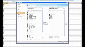 01- Excel 2007- Setting Up Your Excel Environment