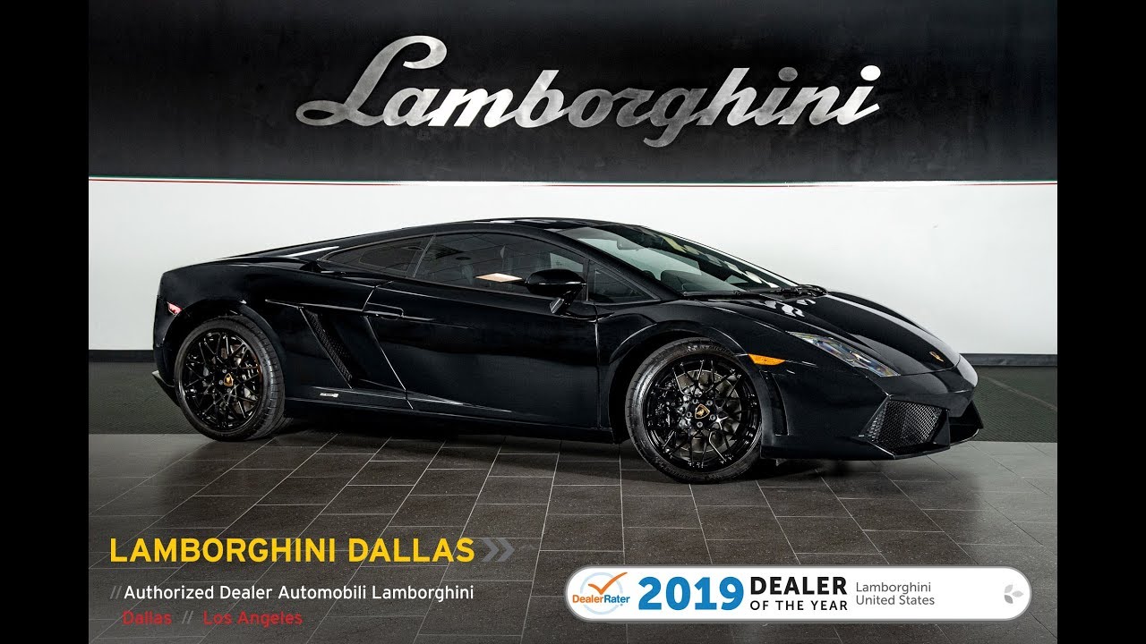 2012 Lamborghini Gallardo Lp 550 2 Black Edition Nero Noctis Lc583