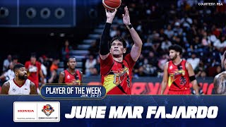 Player of the Week (Jan. 24-27) - June Mar Fajardo | PBA Season 48 Commissioner’s Cup