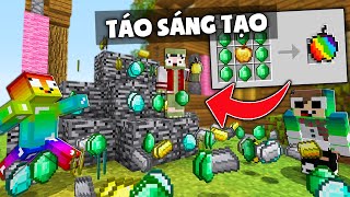 Minecraft Bedwars, Nhưng Sở Hữu Táo Sáng Tạo OP Vip Nhất *KHANGG TROLL NOOB TEAM MINECRAFT