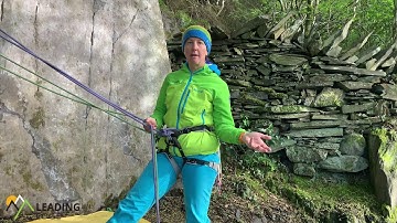 Using a DMM pivot in guide mode with out of reach anchors